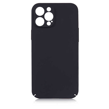iPhone 12 Pro Max Uyumlu Zore Kapp Kılıf-Siyah