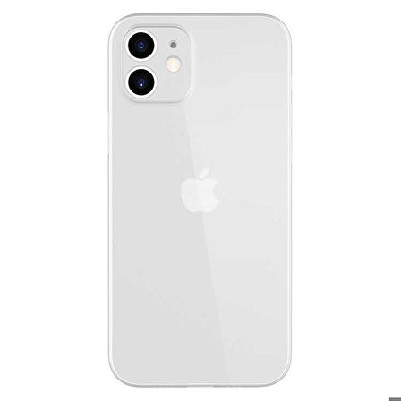 iPhone 12 Uyumlu Zore Blok Kapak-Renksiz