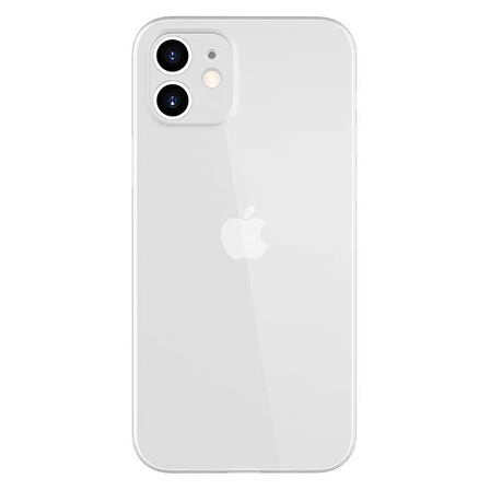 iPhone 12 Uyumlu Zore Blok Kılıf-Renksiz