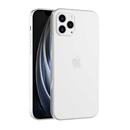 iPhone 12 Pro Uyumlu Zore Blok Kılıf-Renksiz