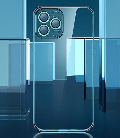 iPhone 12 Pro Max Uyumlu Zore Blok Kapak-Renksiz