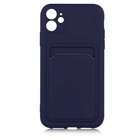 iPhone 12 Uyumlu ​​ Ofix Kılıf-Lacivert