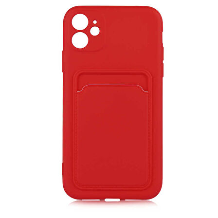 iPhone 12 Uyumlu ​​Zore Ofix Kapak-Kırmızı