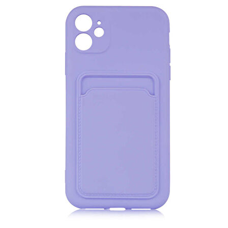 iPhone 11 Uyumlu ​​Zore Ofix Kapak-Lila