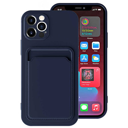 iPhone 12 Pro Max Uyumlu ​​ Ofix Kılıf-Lacivert