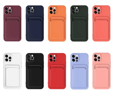 iPhone 12 Pro Max Uyumlu NRTK ​​ Ofix Kılıf-Koyu Yeşil