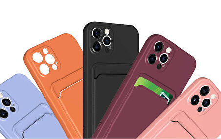 iPhone 12 Pro Max Uyumlu ​​Zore Ofix Kapak-Koyu Yeşil