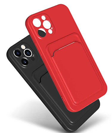 iPhone 12 Pro Max Uyumlu ​​Zore Ofix Kapak-Koyu Yeşil