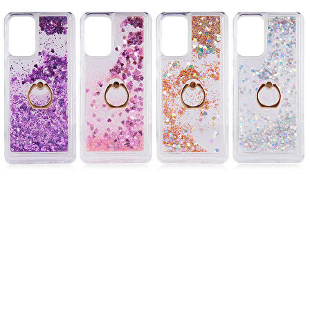 Galaxy A72 Uyumlu Zore Milce Kapak-Gümüş