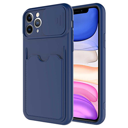 iPhone 11 Pro Uyumlu ​ Kartix Kılıf-Lacivert