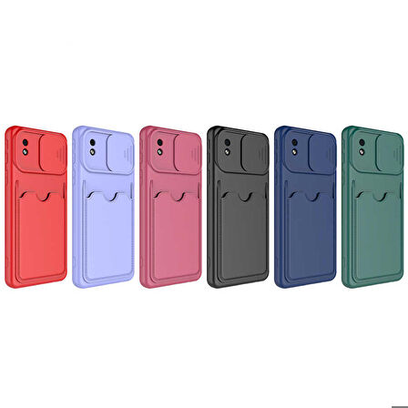 Galaxy A01 Core Uyumlu ​Zore Kartix Kapak-Koyu Yeşil