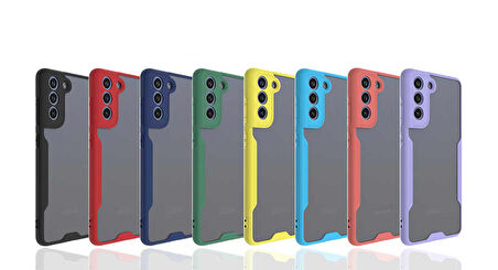 Galaxy S21 FE Uyumlu Zore Parfe Kapak-Mor