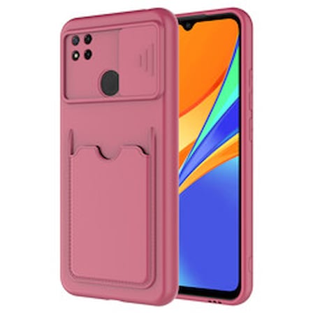 Lexroo Xiaomi Redmi 9C Kartix Silikon Kılıf - Koyu Mor