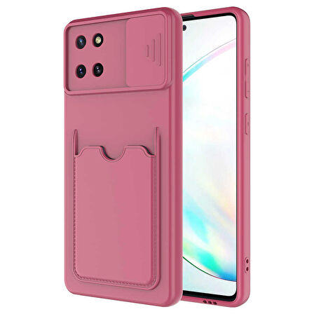 Galaxy A81 (Note 10 Lite) Uyumlu ​Zore Kartix Kapak-Koyu Mor
