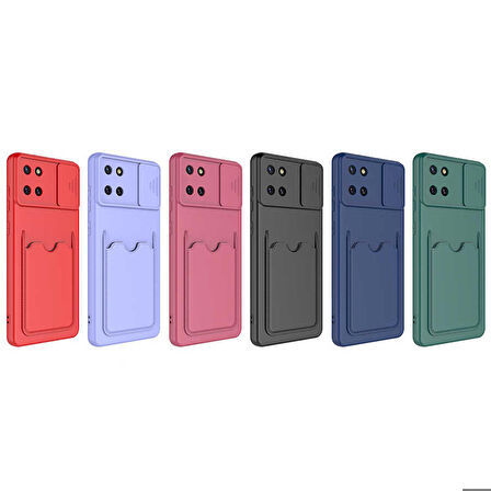 Galaxy A81 (Note 10 Lite) Uyumlu ​Zore Kartix Kapak-Koyu Mor