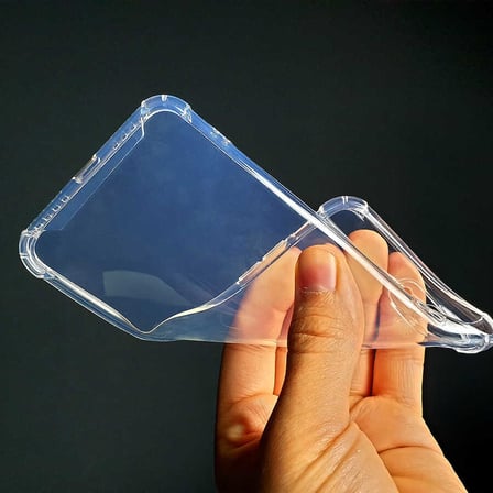 iPhone 12 Pro Max Uyumlu NRTK Kamera Korumalı Nitro Anti Shock Silikon-Renksiz