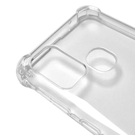 Galaxy M31 Uyumlu Zore Kamera Korumalı Nitro Anti Shock Silikon-Renksiz