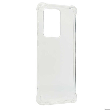 Galaxy S20 Ultra Uyumlu Zore Kamera Korumalı Nitro Anti Shock Silikon-Renksiz