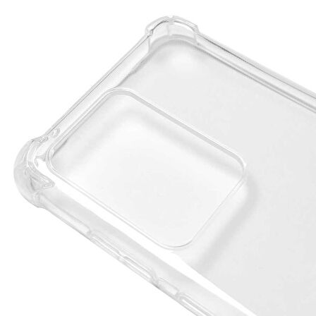 Galaxy S20 Ultra Uyumlu Zore Kamera Korumalı Nitro Anti Shock Silikon-Renksiz