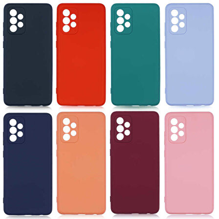 Galaxy A72 Uyumlu Zore Mara Lansman Kapak-Koyu Yeşil