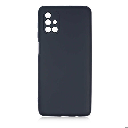 Galaxy M51 Uyumlu Zore Mara Lansman Kapak-Siyah