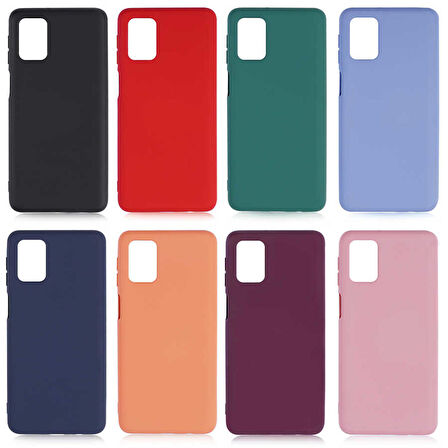 Galaxy M31S Uyumlu Zore Mara Lansman Kapak-Siyah