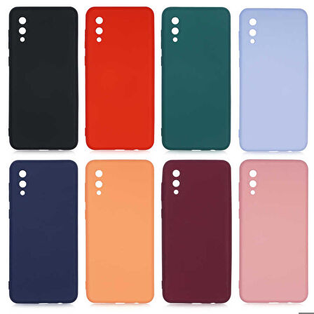 Galaxy A02 Uyumlu Zore Mara Lansman Kapak-Koyu Mor