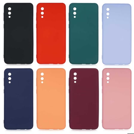 Galaxy A02 Uyumlu Zore Mara Lansman Kapak-Lila