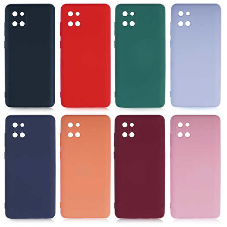 Galaxy A81 (Note 10 Lite) Uyumlu Zore Mara Lansman Kapak-Siyah