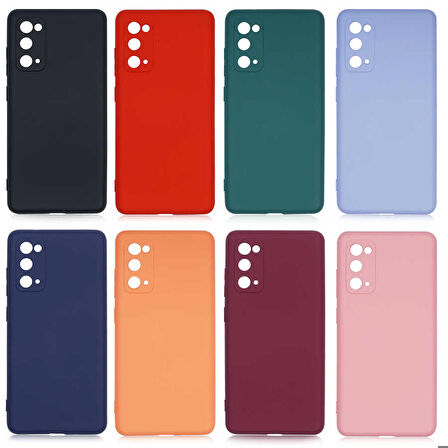 Galaxy S20 FE Uyumlu Zore Mara Lansman Kapak-Lila