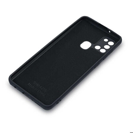 Galaxy A21S Uyumlu Zore Mara Lansman Kapak-Koyu Mor