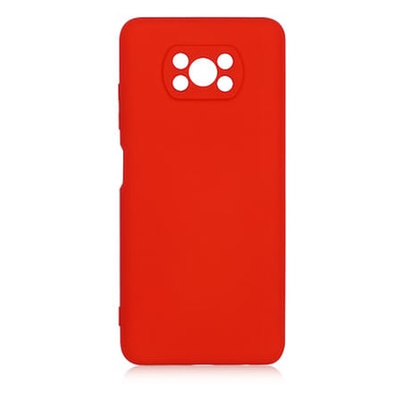 Lexroo Xiaomi Poco X3 Mara Lansman TPU Silikon İnce Kılıf - Turuncu