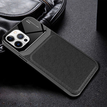 iPhone 12 Pro Max Uyumlu ​Zore Emiks Kapak-Lacivert