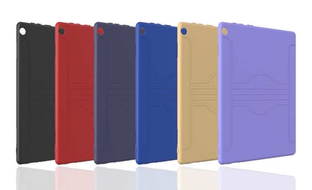 Lenovo M10 TB-X505F Kılıf ​NRTK Beg Tablet Silikon - Lacivert