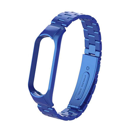 Xiaomi Mi Band 5 Uyumlu KRD-04 Metal Zore Kordon