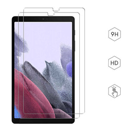 Galaxy Tab A7 Lite T225 Uyumlu ​MKST- Tablet Temperli Cam Ekran Koruyucu-Renksiz