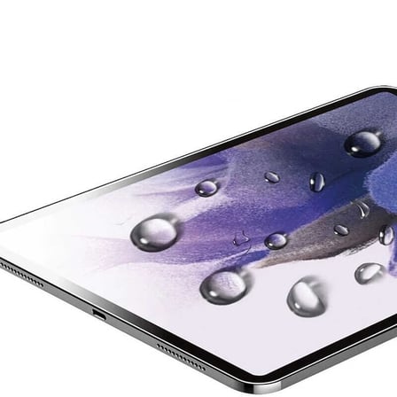 Galaxy Tab S7 FE LTE (T737-T736-T733-T730) Uyumlu ​NRTK Tablet Temperli Cam Ekran Koruyucu-Renksiz