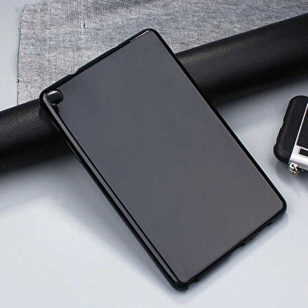 Galaxy Tab A7 Lite T225 Kılıf  Uyumlu ​ALT Tablet Süper Silikon Kapak-Renksiz