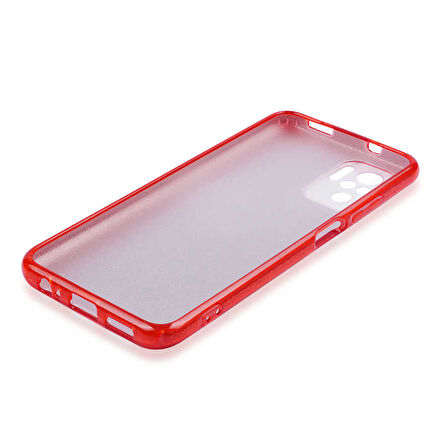 Xiaomi Poco M5S Kılıf Zore Shining Silikon-Gri