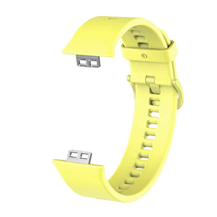 Huawei Watch Fit KRD-43 Uyumlu Zore Kordon-Sarı