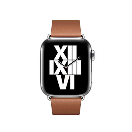 ​​​Watch Ultra 49mm Kordon Uyumlu KRD-42 Deri Strap Kayış CLO- Mavi