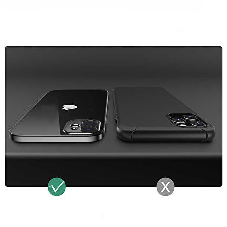 iPhone 12 Uyumlu Zore Gbox Kılıf-Gümüş