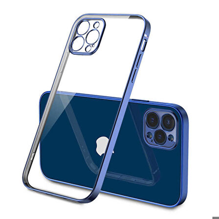 iPhone 12 Pro Uyumlu Zore Gbox Kapak-Lacivert