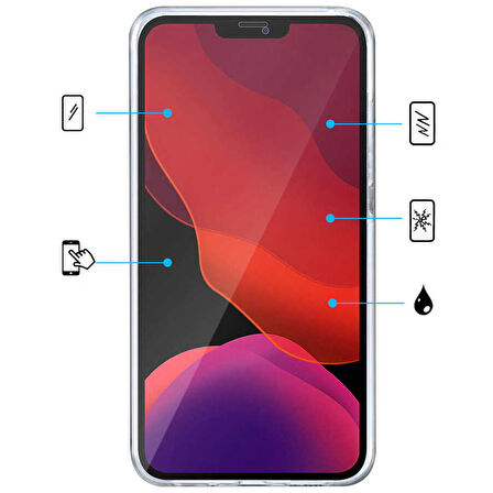 iPhone 11 Pro Max Uyumlu Zore Enjoy Kapak-Renksiz