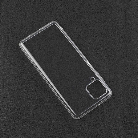 Galaxy A22 4G Uyumlu Zore Süper Silikon Kapak-Renksiz
