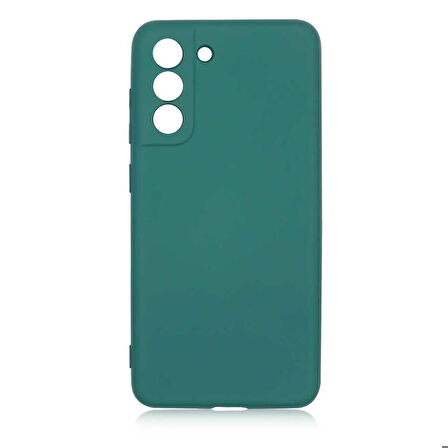 Galaxy S21 FE Uyumlu Zore Mara Lansman Kapak-Koyu Yeşil