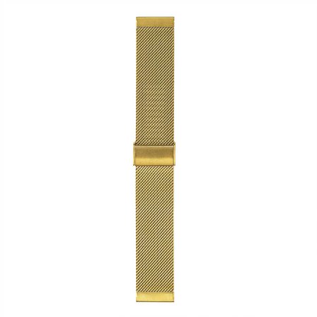 Galaxy Watch 46mm Uyumlu KRD-45 22mm Metal Zore Kordon-Mavi