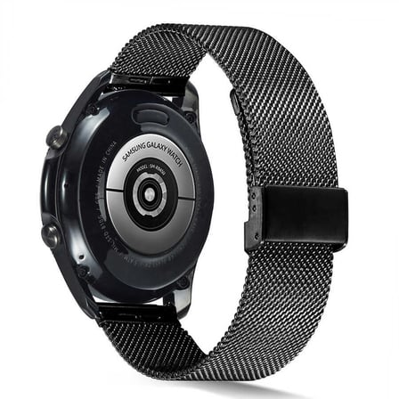 Galaxy Watch 46mm Uyumlu KRD-45 22mm Metal Zore Kordon-Mavi