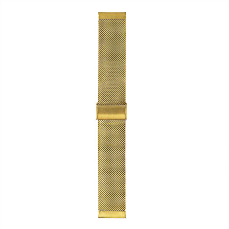 Huawei GT2 46mm Uyumlu KRD-45 22mm Metal Zore Kordon-Gold