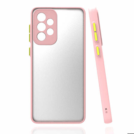 Galaxy A52 Uyumlu Zore Hux Kapak-Pembe